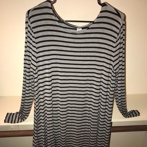 Women’s Striped Old Navy Midi Dress